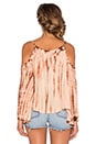 view 3 of 3 Cold Shoulder Top in Agave Sunset
