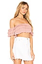 view 2 of 4 Lola Off the Shoulder Top in Nude Rose