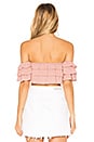 view 3 of 4 Lola Off the Shoulder Top in Nude Rose