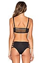view 3 of 4 Malibu Crush Bikini Top in Black