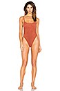 view 2 of 4 Suede Oasis One Piece in Terracotta