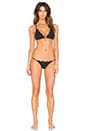 view 4 of 5 TOP BIKINI PASSION in Black