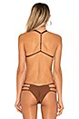 view 3 of 4 HAUT DE MAILLOT DE BAIN INFINITY in Bronze