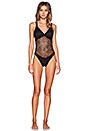 view 1 of 3 Canne We Kiss One Piece Swimsuit in Noir