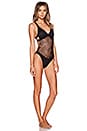 view 2 of 3 Canne We Kiss One Piece Swimsuit in Noir