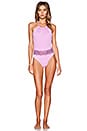 view 1 of 3 Desert Sun Halter Swimsuit in Willow