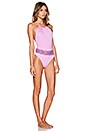 view 2 of 3 Desert Sun Halter Swimsuit in Willow