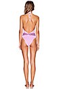view 3 of 3 Desert Sun Halter Swimsuit in Willow