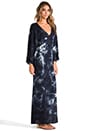 view 3 of 6 Платье-кимоно с открытой спиной in Stars