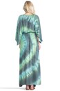 view 3 of 5 Angel Sleeve Maxi Dress in Tides