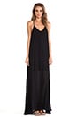view 1 of 4 Trapeze Maxi Dress in Black