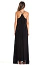 view 3 of 4 Trapeze Maxi Dress in Black