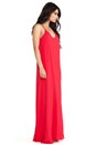 view 2 of 4 Trapeze Maxi Dress in Rouge
