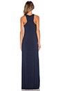 view 3 of 3 Geometric Maxi Dress in New Navy