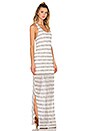 view 2 of 3 Stripe Maxi Dress in Cream & Marled