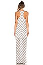 view 3 of 3 Stripe Maxi Dress in Cream & Marled