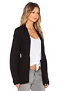 view 2 of 3 Shawl Neck Cardigan in Black