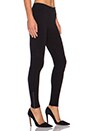 view 2 of 4 Size Zip Legging in Black
