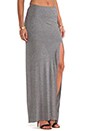view 2 of 3 Column Skirt in Ash Heather