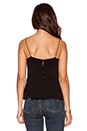 view 3 of 3 Button Back Tank in Black