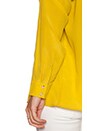 view 4 of 4 Oversized Button Up in Chartreause in Chartreuse