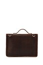view 2 of 5 No. 236 Schoolboy Satchel in Brown