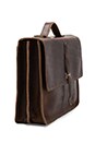 view 3 of 5 No. 236 Schoolboy Satchel in Brown