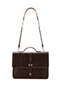 view 5 of 5 No. 236 Schoolboy Satchel in Brown