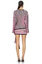 view 4 of 4 Mini Knit Dress in Black & Bubble Pink