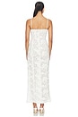 view 3 of 4 ROBE MACRAME LACE in White Pearl