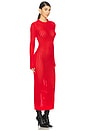 view 2 of 3 Knit Dress in Lipstick Red