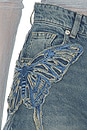 view 6 of 6 Scallop Boyfriend Jean in Ice Blue