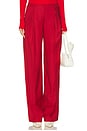 view 1 of 6 Twill Wide Leg in Lipstick Red