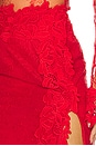 view 6 of 6 FALDA LACE in Lipstick Red