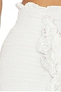 view 7 of 7 JUPE EMBELLISHED BUTTERFLY in White Pearl