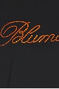 view 5 of 5 T-SHIRT LOGO in Black & Flame Orange