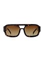 view 1 of 3 Suki Sunglasses in Dark Havana Tort & Chocolate Fade