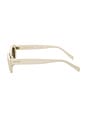 view 3 of 3 Sweeney Sunglasses in Ivory & Green
