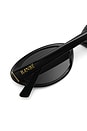 view 4 of 4 The Iris Sunglasses in Black & Jet