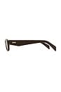 view 3 of 3 LUNETTES DE SOLEIL THE SOPHIA in Dark Chocolate & Dark Chocolate