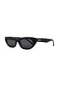 view 2 of 3 The Caroline Sunglasses in Black