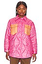 view 2 of 5 Buckley Jacket in Orange & Pink