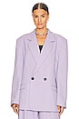 view 2 of 5 Dana Oversized Blazer in Lilac