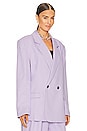 view 3 of 5 Dana Oversized Blazer in Lilac