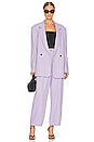view 5 of 5 Dana Oversized Blazer in Lilac