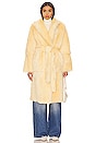 view 2 of 4 Shearling Coat in Crema
