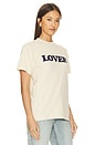 view 2 of 4 Lover Big Logo Shirt in Light Khaki