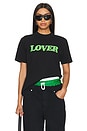 view 1 of 4 Lover Big Logo Shirt in Black