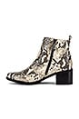 view 5 of 5 Elvina Bootie in Natural Snake