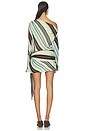 view 3 of 3 Elise Mini Dress in Ocean Stripe